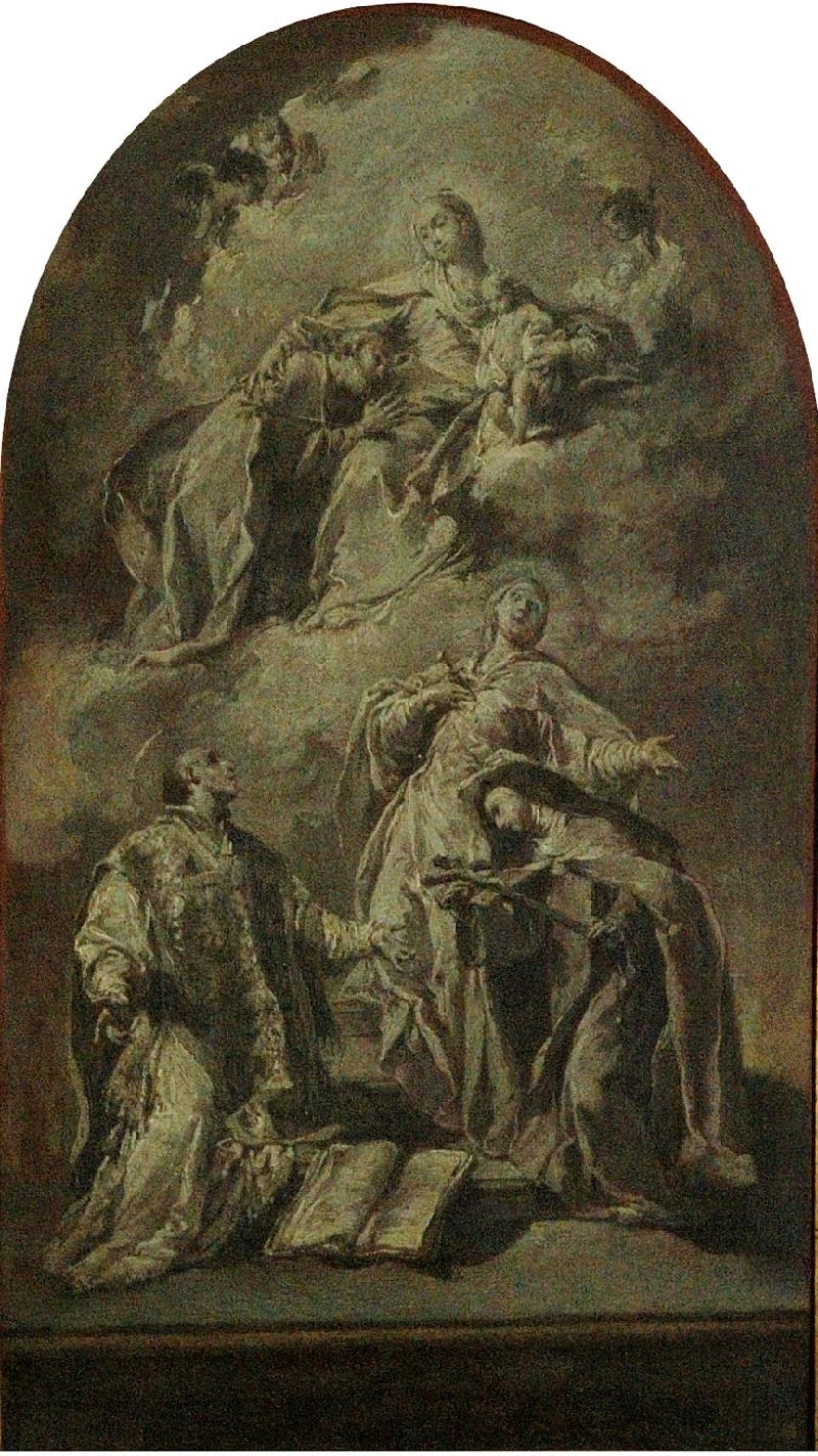 56-Pittoni G. B. (1754 ca.), Madonna con Bambino, San Giuseppe e Santi